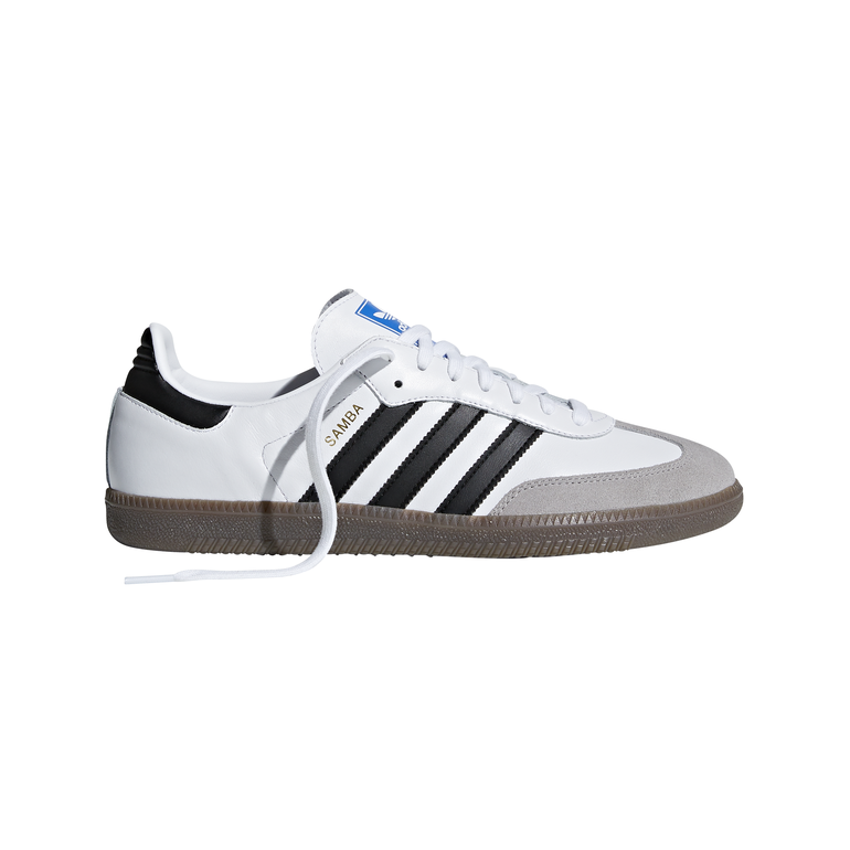 Samba OG Shoes - 43 1/3 - سحابي أبيض / أسود أساسي / جرانيت شفاف