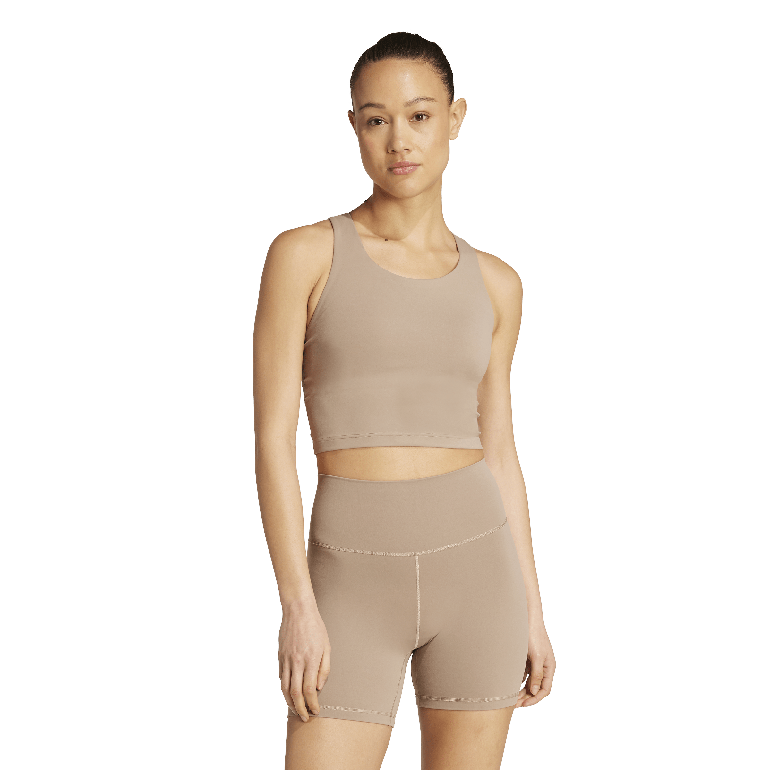 adidas All Me Medium Support Bra Tank Top - L - CHABRN