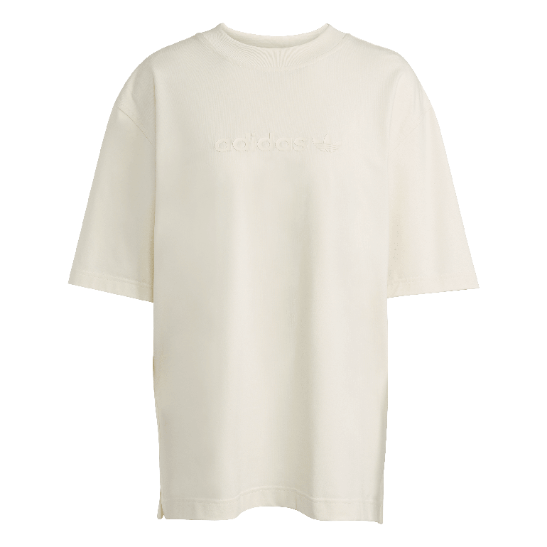 Essentials Linear T-Shirt Oversized - L - CREWHT