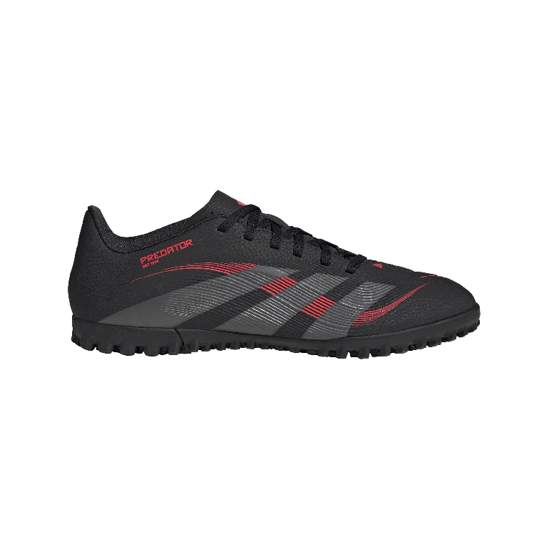 Predator Club Turf Boots - 39 1/3 - BLACK/GREF