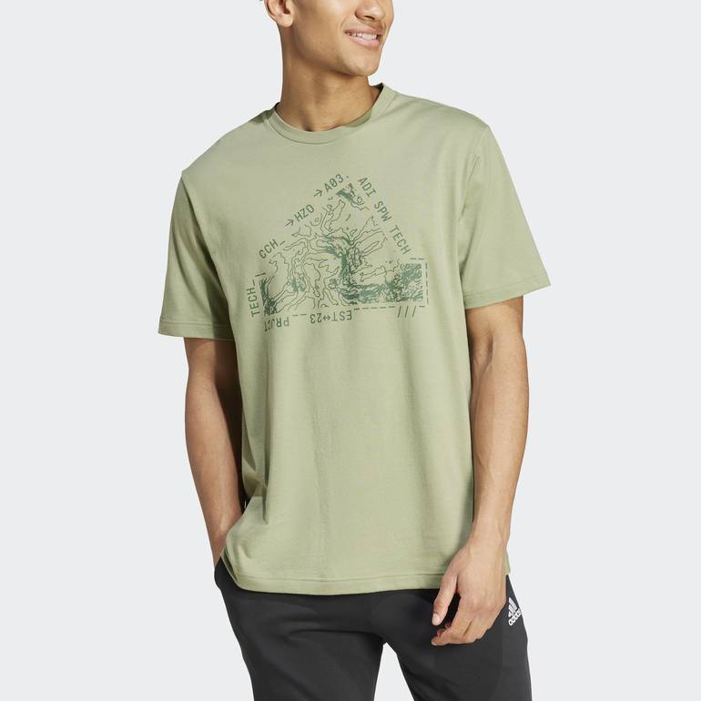 CITY ESCAPE LANDSCAPE GRAPHIC TEE - S