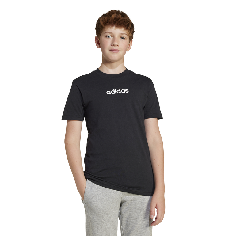 Essentials T-Shirt Kids - 11-12 Years - BLACK-WHI