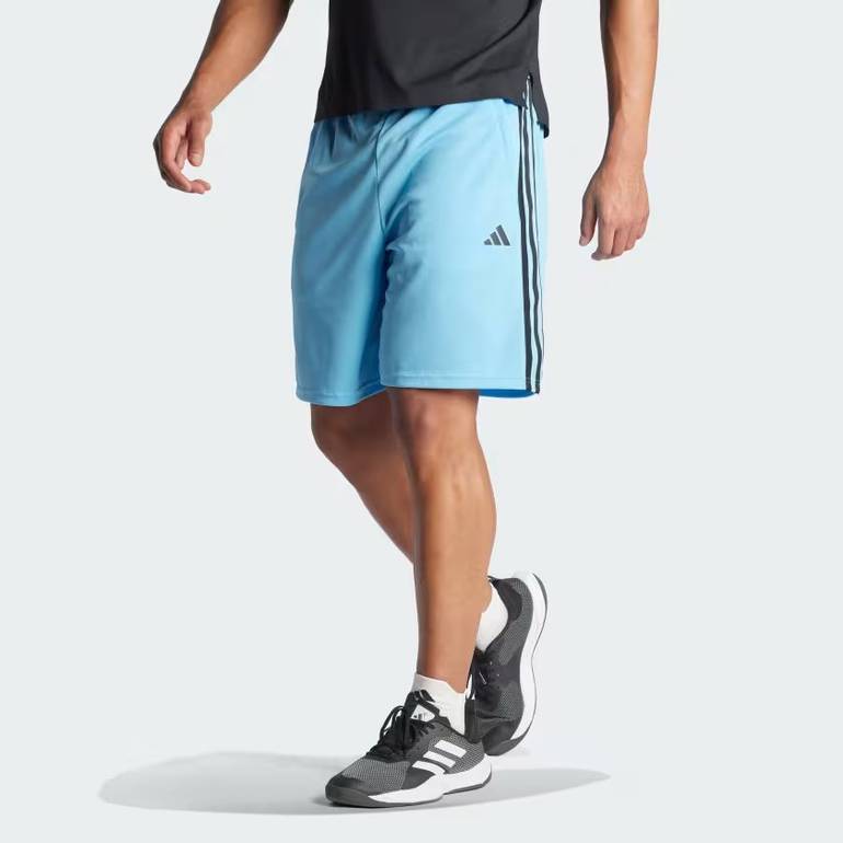 شورت Train Essentials Piqué 3-Stripes Training - L