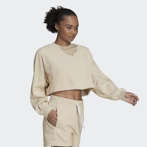 Adidas Sportswear Studio Lounge Summer Crew Sweatshirt - L