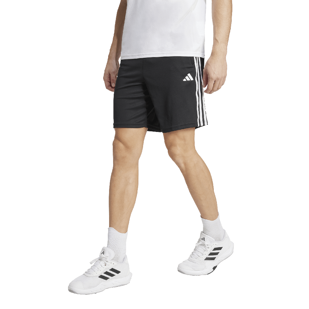Train Essentials Piqué 3-Stripes Training Shorts