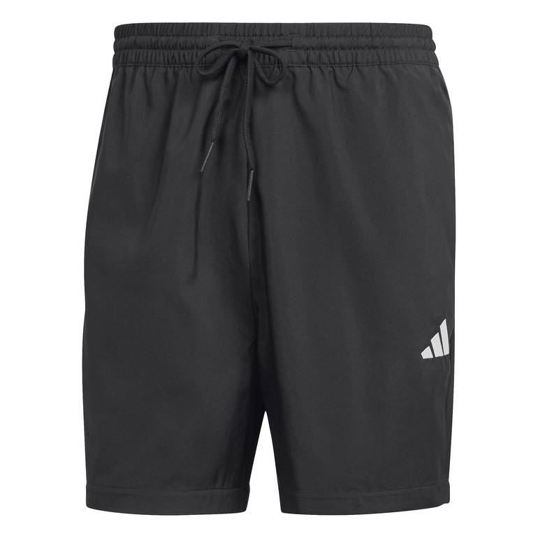 Essentials Small Logo Chelsea Shorts - S - BLACK-WHI