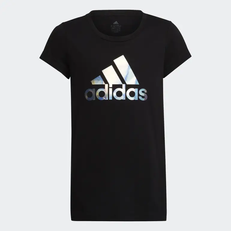 DANCE METALLIC PRINT TEE - 9-10 Years