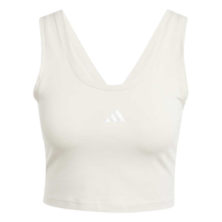 Essentials Small Logo Cotton Lifestyle Tank Top - XS - ALUMINA/W
