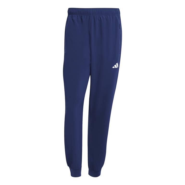 WORKOUT ESSENTIALS FLEX WOVEN PANT - M - DKBLUE