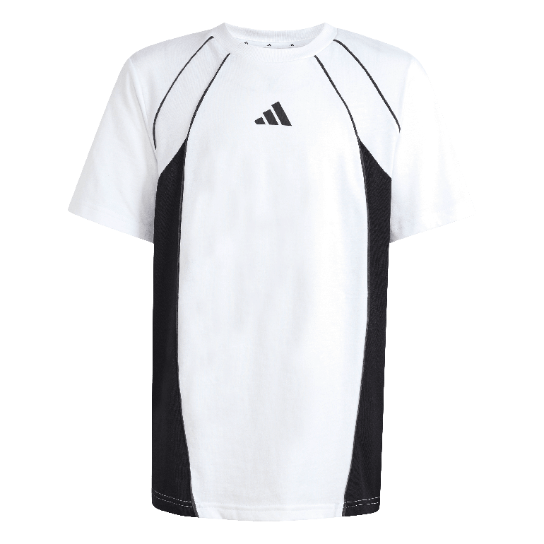 COLOR BLOCK T-SHIRT - WHITE/BLAC - 15-16Years