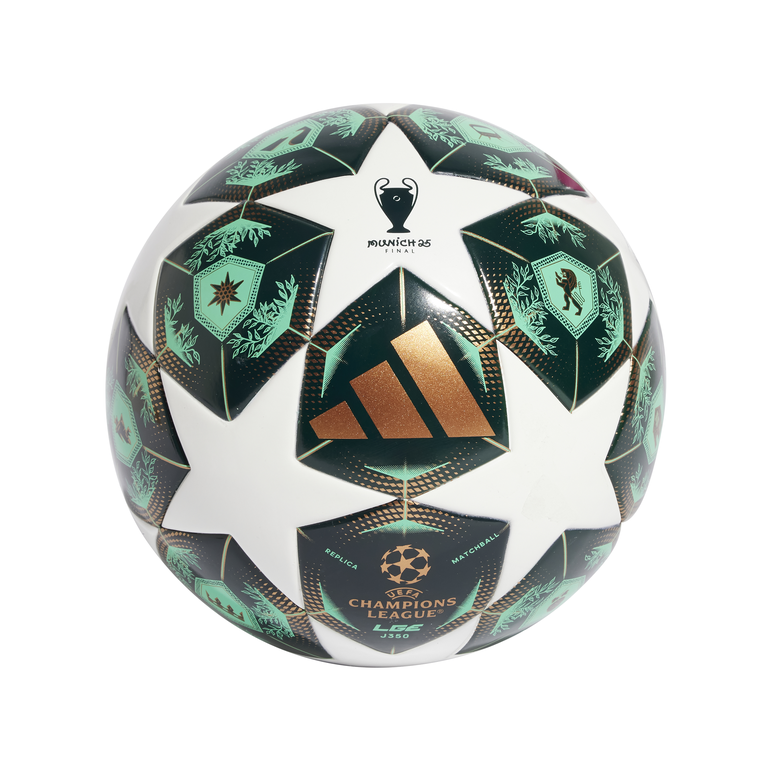 كرة للأطفال UCL League J350 24/25 Knockout Stages - 5 - أبيض/شا