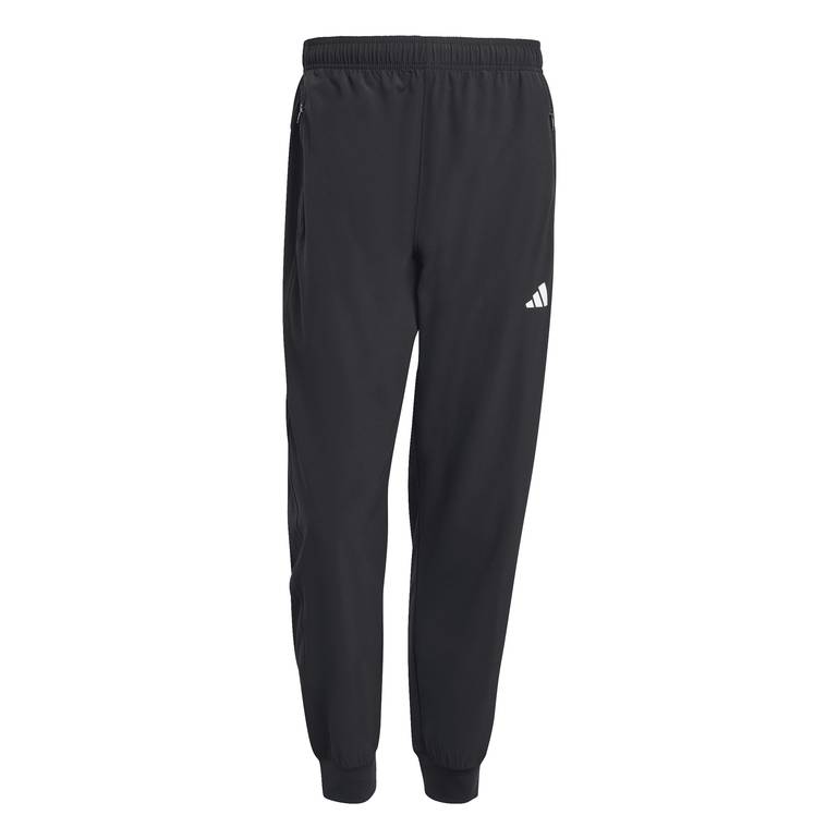 WORKOUT ESSENTIALS FLEX WOVEN PANT - L - Black