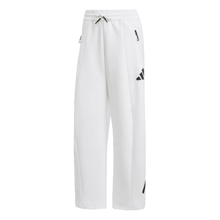 adidas Z.N.E. Open-Hem Tracksuit Bottoms - S - WHITE