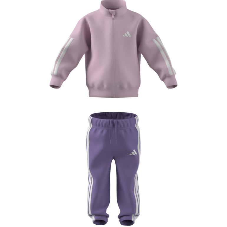 Essentials CLIMACOOL Track Suit Kids - 1-2 Years - وردي فاتح / أبيض