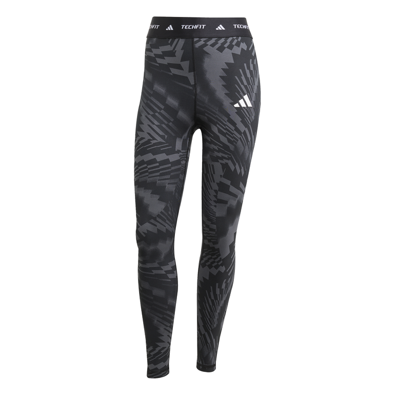 adidas Techfit Printed 7/8 Leggings - GRESIX - L