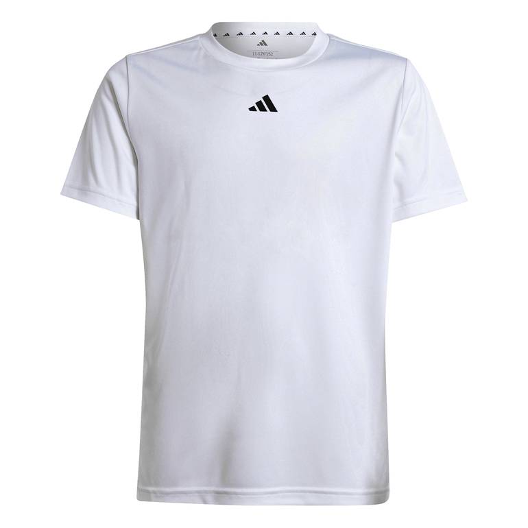 Train Essentials Logo Regular Fit T-Shirt Kids - WHITE/BLAC - 11-12 Years