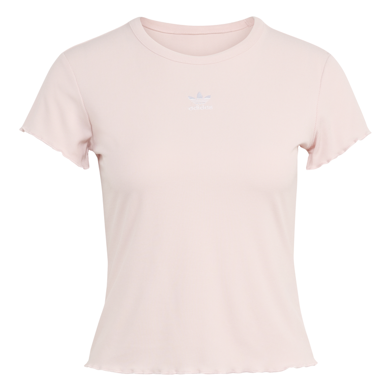 ESSENTIALS SCALLOPED EDGE BABY T-Shirt - M - sandy pink