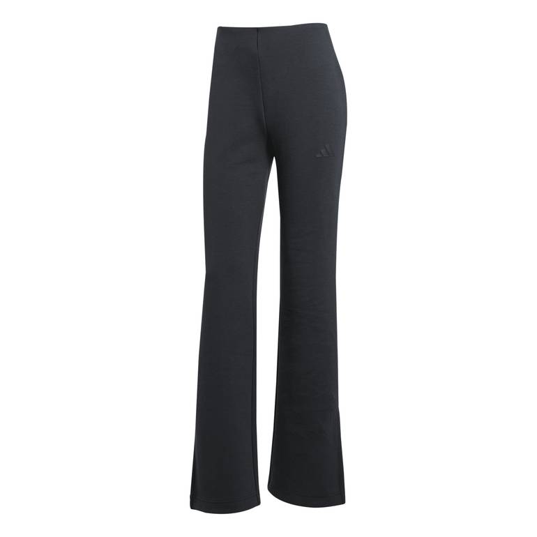Soft Lux Flared Tracksuit Bottoms - 2XL - Black