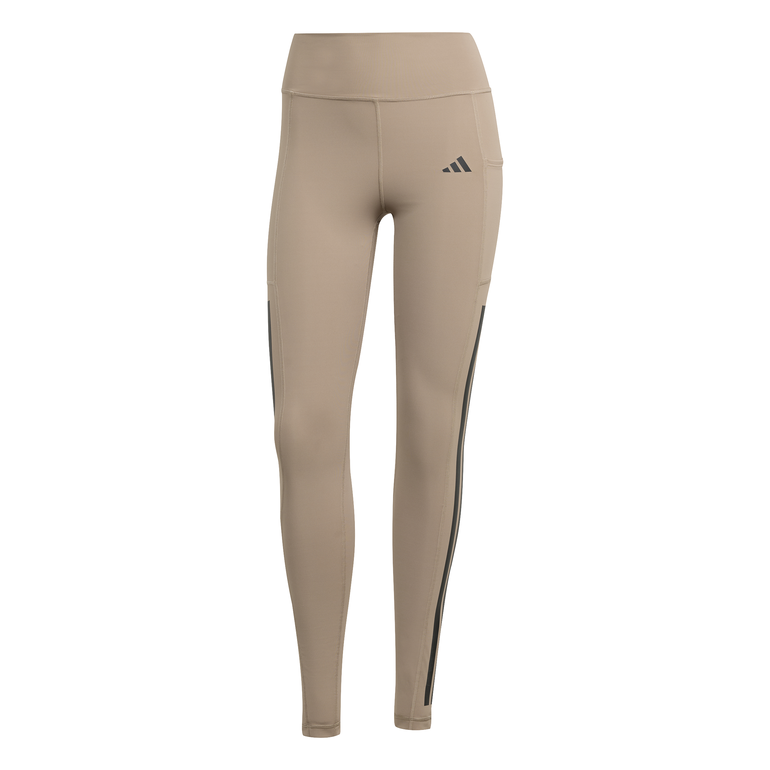 Optime 3-Stripes Full-Length Leggings - S - CHABRN