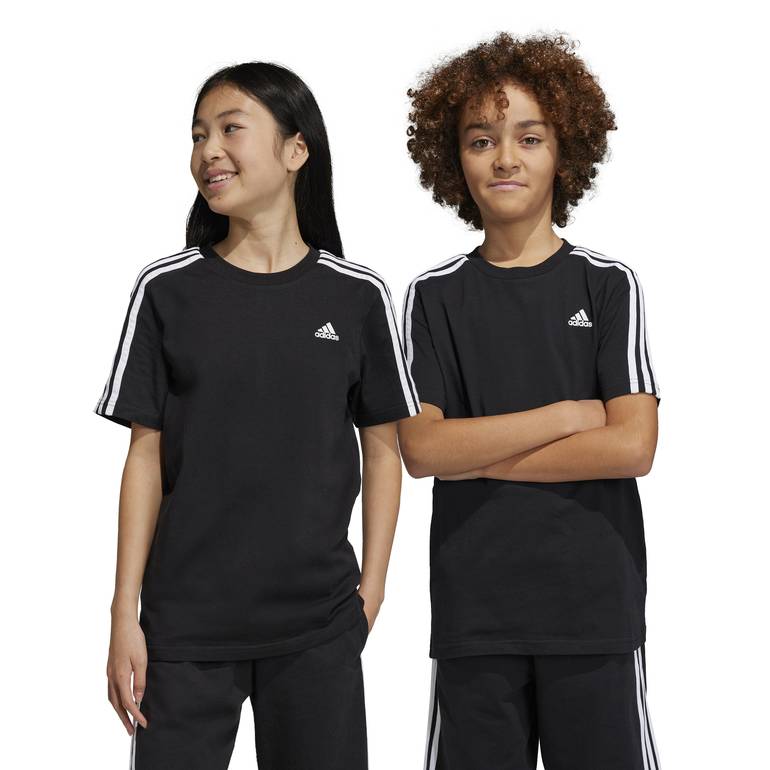 ESSENTIALS 3-STRIPES COTTON TEE - 9-10 Years