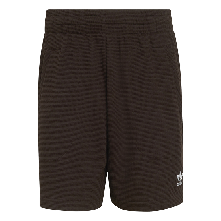 Essentials Trefoil Waffle Shorts - stone khak - 2XL