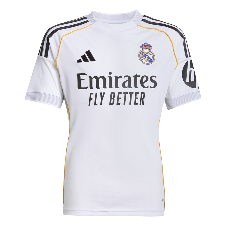 Real Madrid 25/26 Home Jersey Kids - 7-8 Years - WHITE