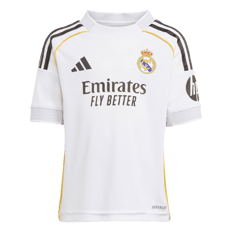 Real Madrid 25/26 Home Mini Kit Kids - WHITE - 5-6 Years