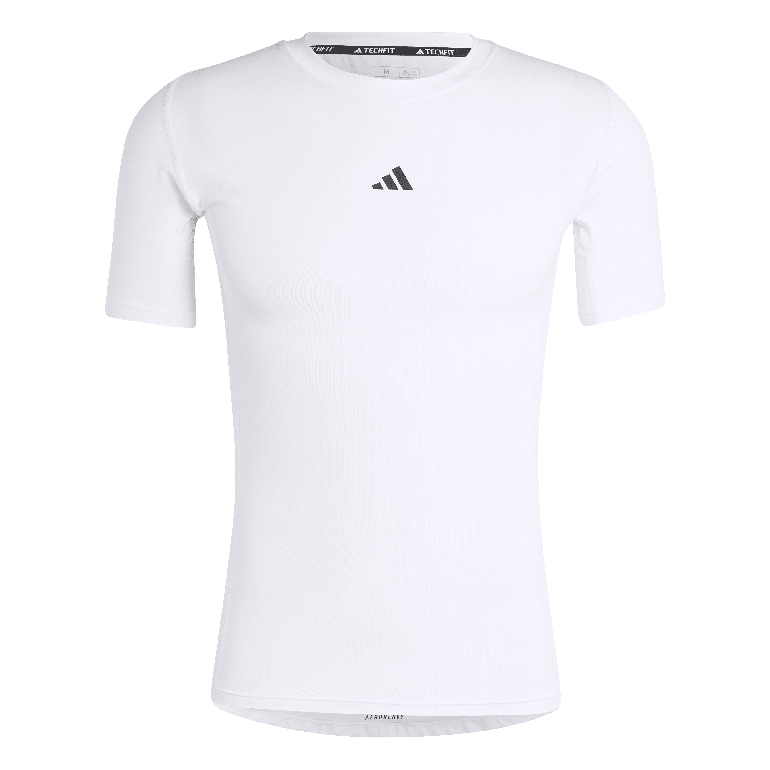 TECHFIT Compression Training T-Shirt - M - WHITE