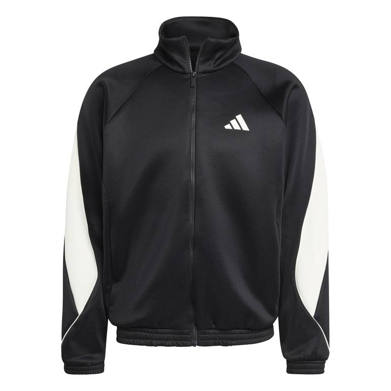 Stadium Tracktop - S - BLACK/OWHI