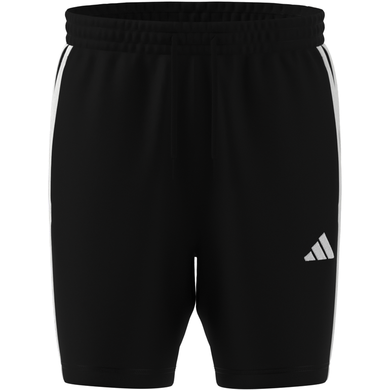 Essential 3-Stripes French Terry Shorts - S - Black