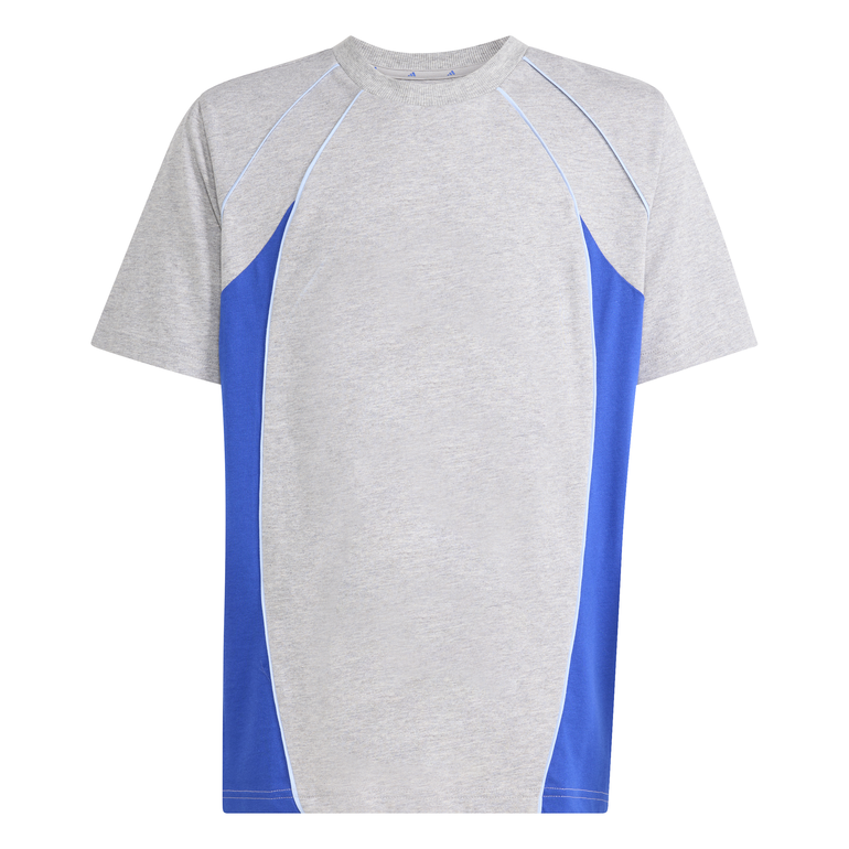 COLOR BLOCK T-SHIRT - 13-14 Years - GREY/BLU/B