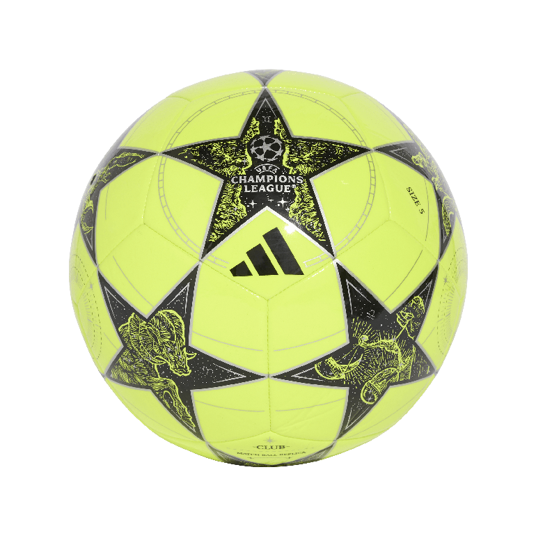 UCL Club 25/26 League Stage Ball - 5 - SYELLO/BLK