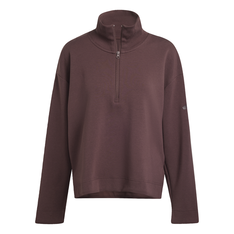 ALL SZN Soft Lux Quarter-Zip - M - SHABRN