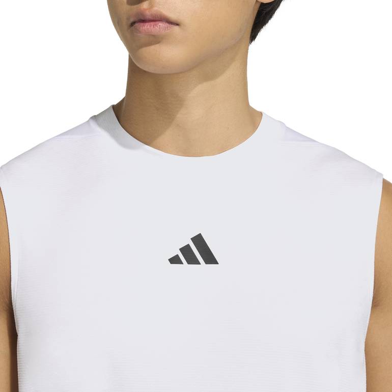 D4T PrimeLift 3 STRIPES TANK TOP - WHITE - S