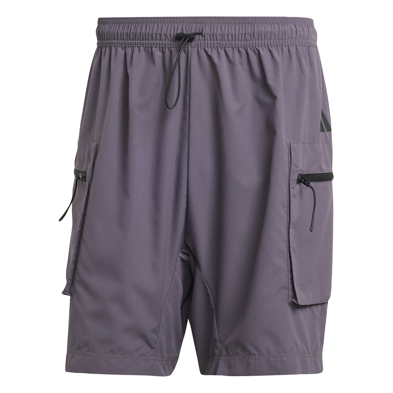 City Escape Woven Shorts - L - GREY