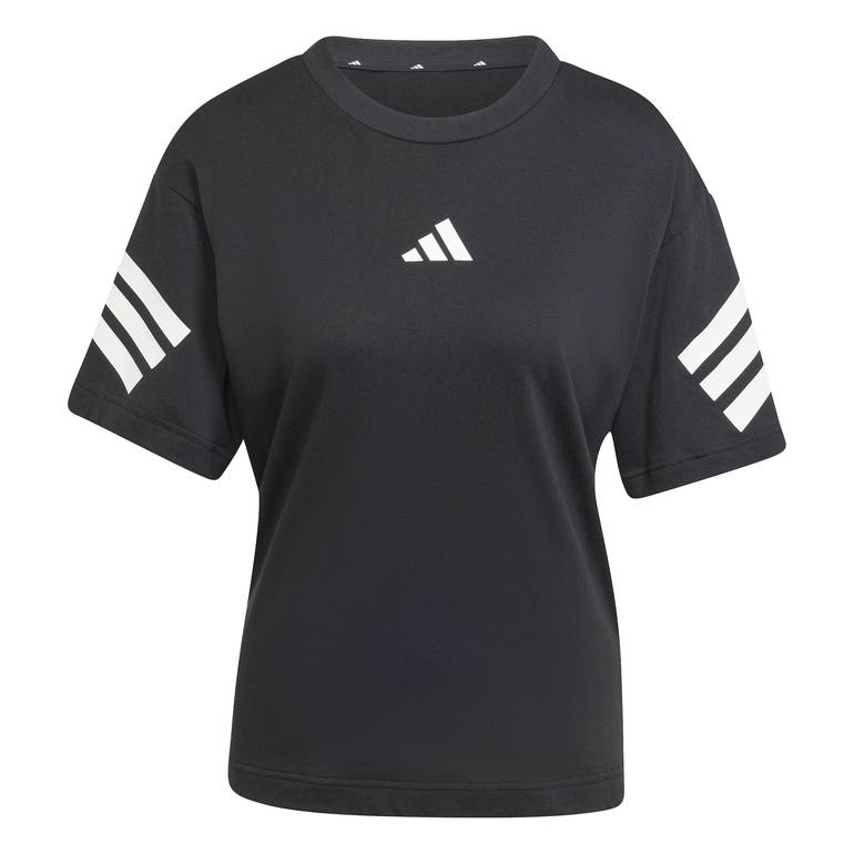 Future Icons 3-Stripes T-Shirt - L - Black