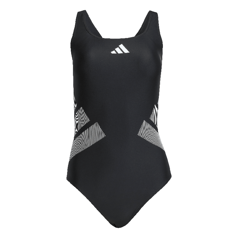 Logo C-back Swimsuit - 40 - BLACK