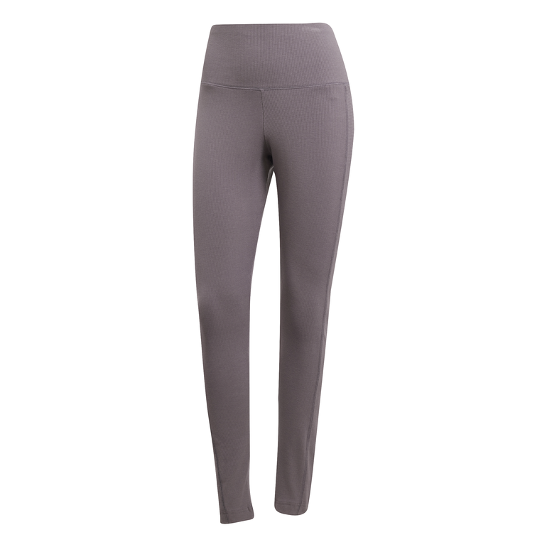 ALL SZN Rib High-Waist 7/8 Leggings - XS - grey strat