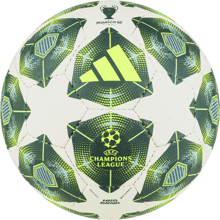 UCL 24/25 Knockout Stages Hard Ground Ball - أبيض/شا - 5