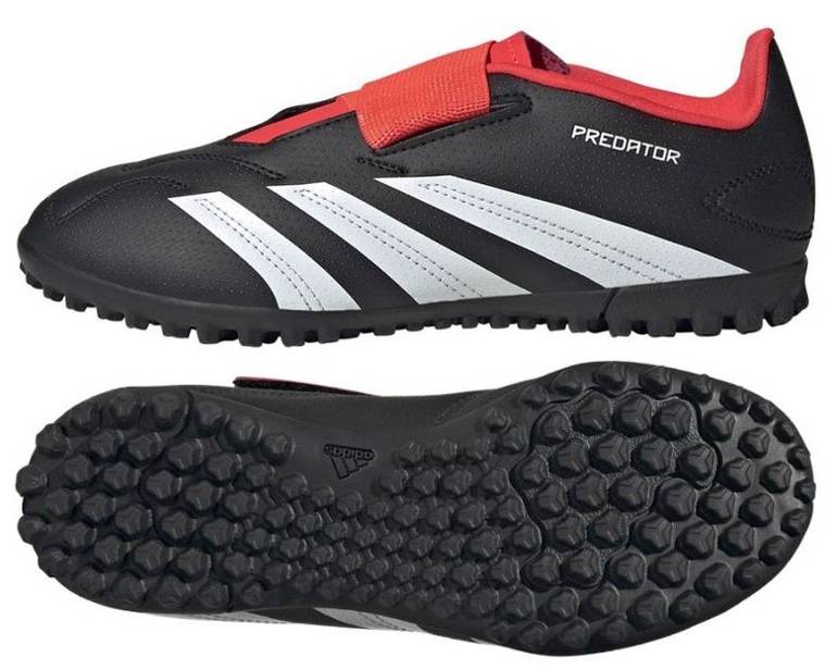 PREDATOR CLUB HOOK-AND-LOOP TURF FOOTBALL BOOTS - 28 1/2