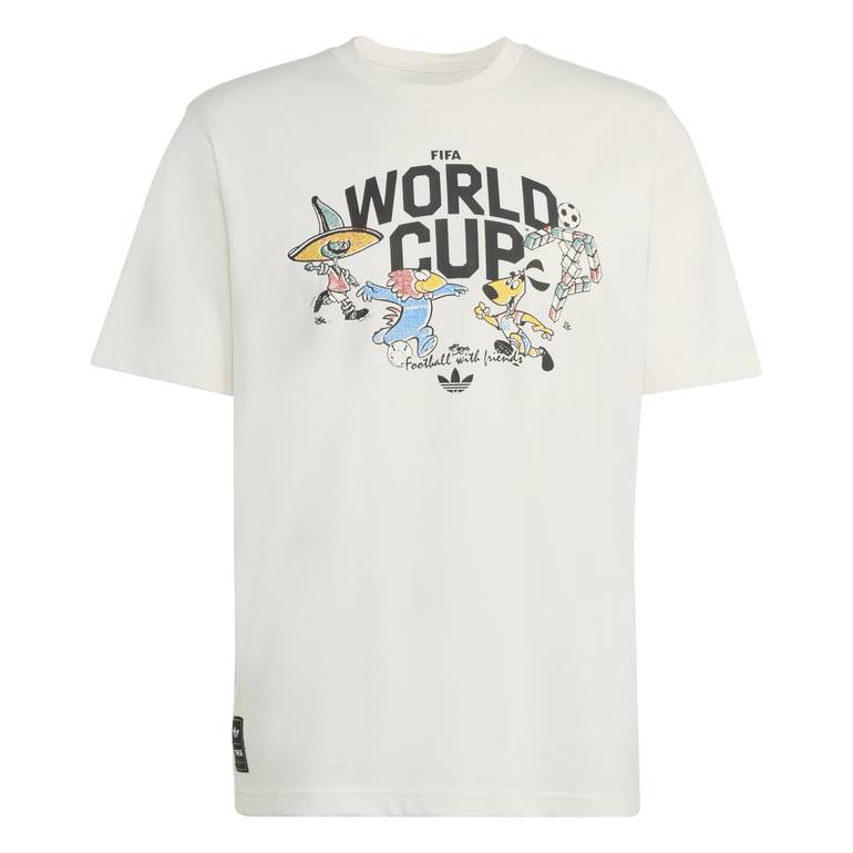 FIFA World Cup 26™ Group Mascot T-Shirt - CLOUD WHI - 2XL