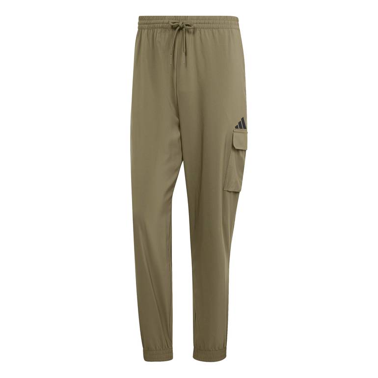 Essentials Small Logo Cargo Joggers - OLISTR/BLA - L