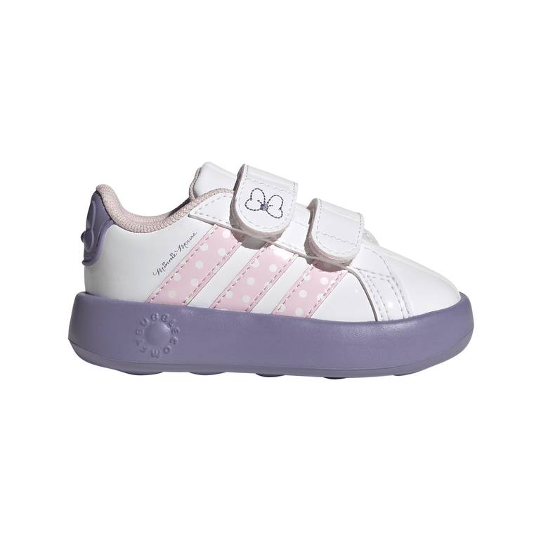 ADIDAS DISNEY MICKEY MOUSE GRAND COURT SHOES INFANTS - 20 - WHT/CLPNK/