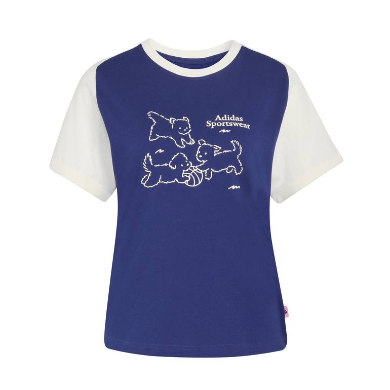 POP ART GRAPHIC T-SHIRT - DKBLUE - 2XL