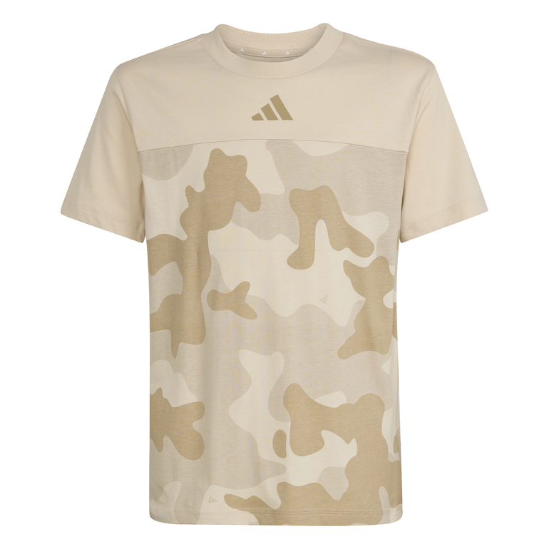 Seasonal Essentials Camo Cotton T-Shirt Kids - Crystal Li - 15-16Years
