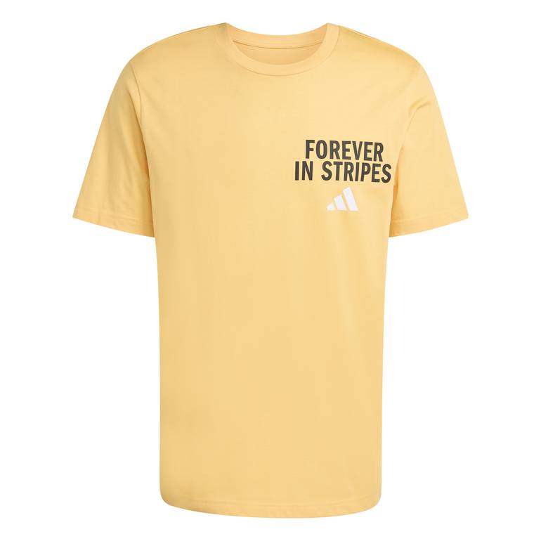 FOREVER IN STRIPES GRAPHIC T-SHIRT - S - SEICTA