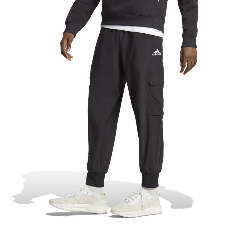 Essentials Small Logo Woven Cargo Ankle-Length Pants