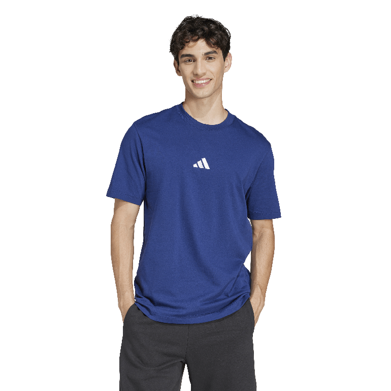 Essentials Small Logo Single Jersey T-Shirt - S - BLUE