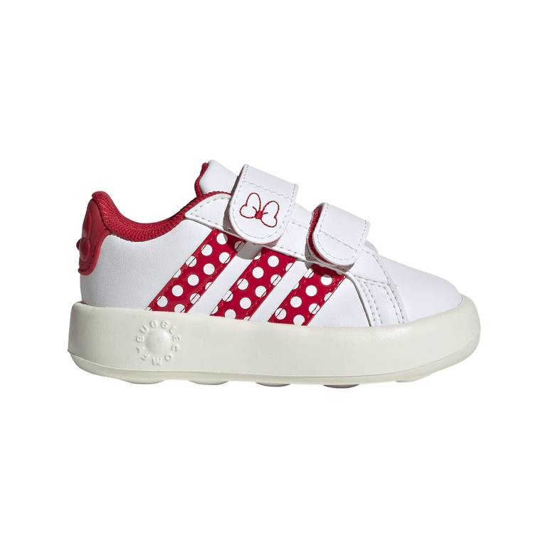 ADIDAS DISNEY MICKEY MOUSE GRAND COURT SHOES INFANTS - 20 - OWHT/PURUB