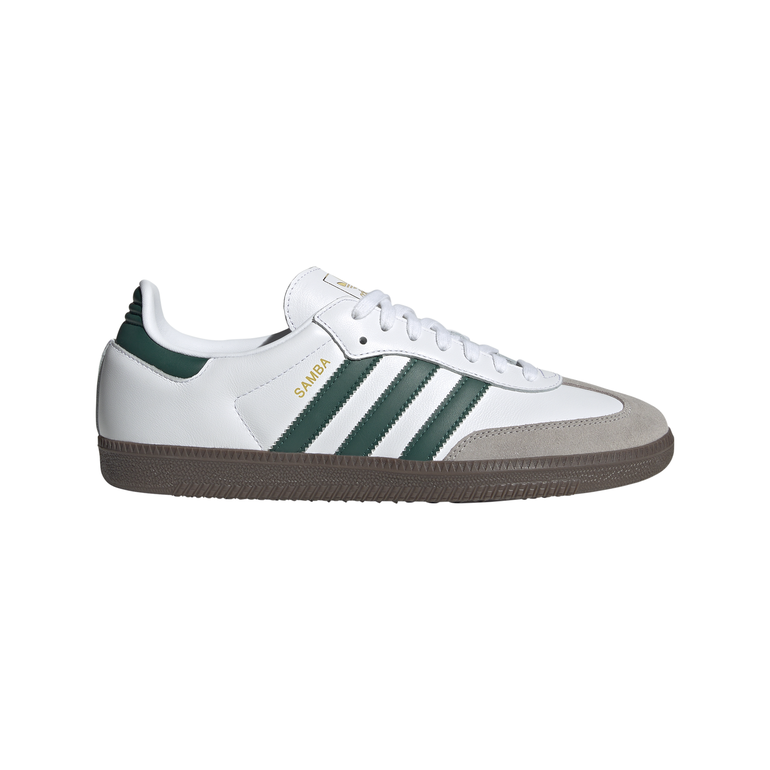 Samba OG Shoes - 40 - سحابي أبيض / أخضر كوليجيت / جرانيت شفاف